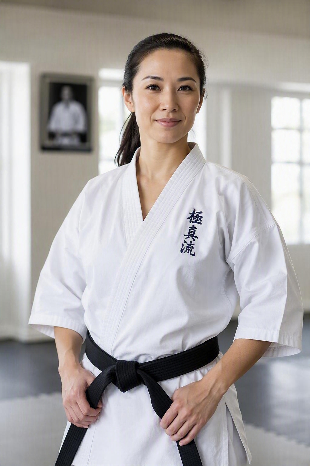 Female KyokushinRyu instructor